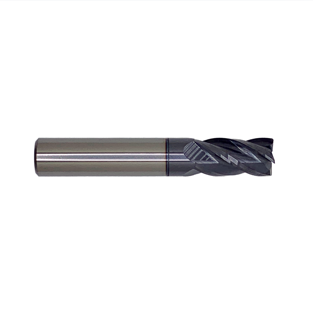 1/2” Diameter Corner Radius End Mill, 0.02” Standard Length