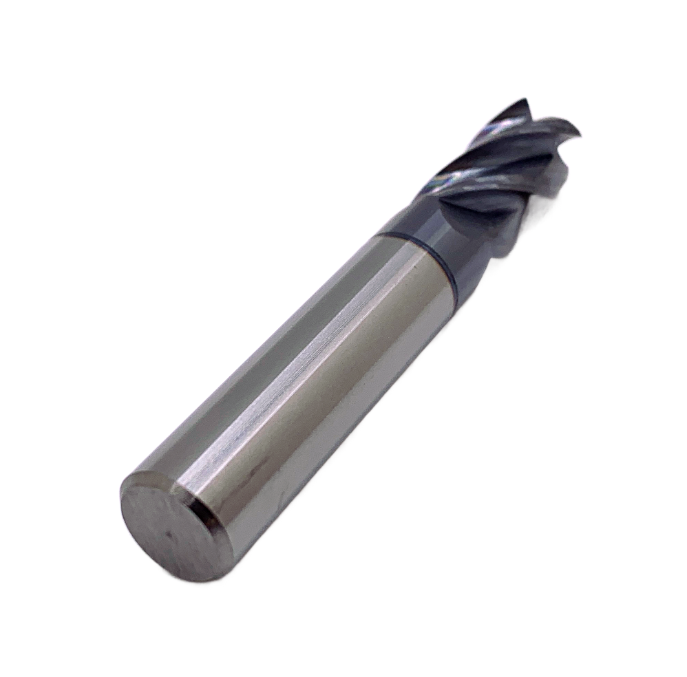 1/2” Diameter Corner Radius End Mill, 0.02” Standard Length