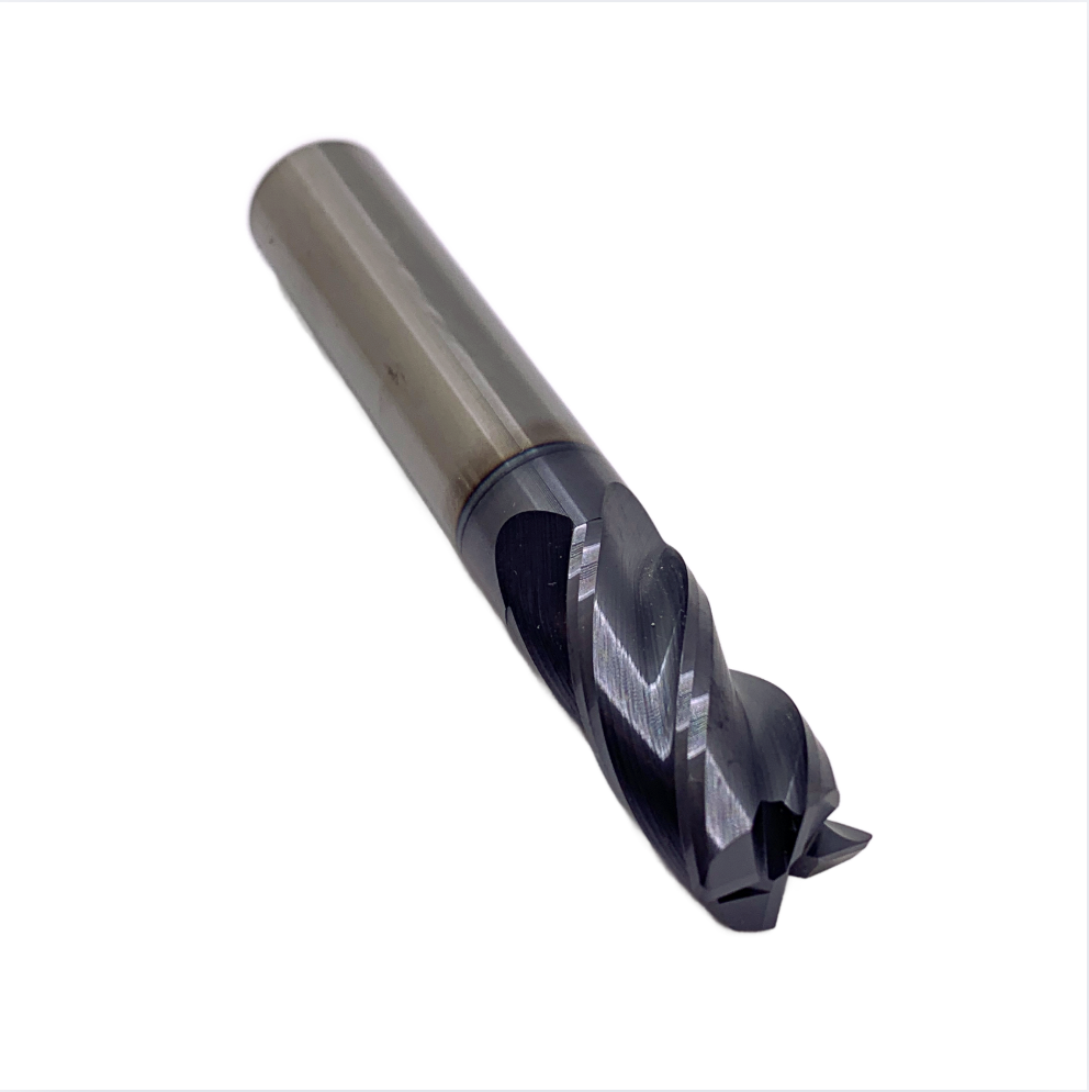 1/2” Diameter Corner Radius End Mill, 0.03" Standard Length