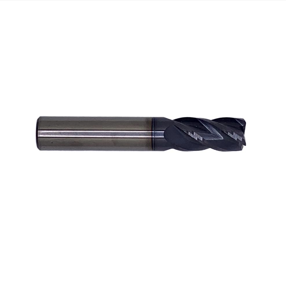 1/2” Diameter Corner Radius End Mill, 0.03" Standard Length